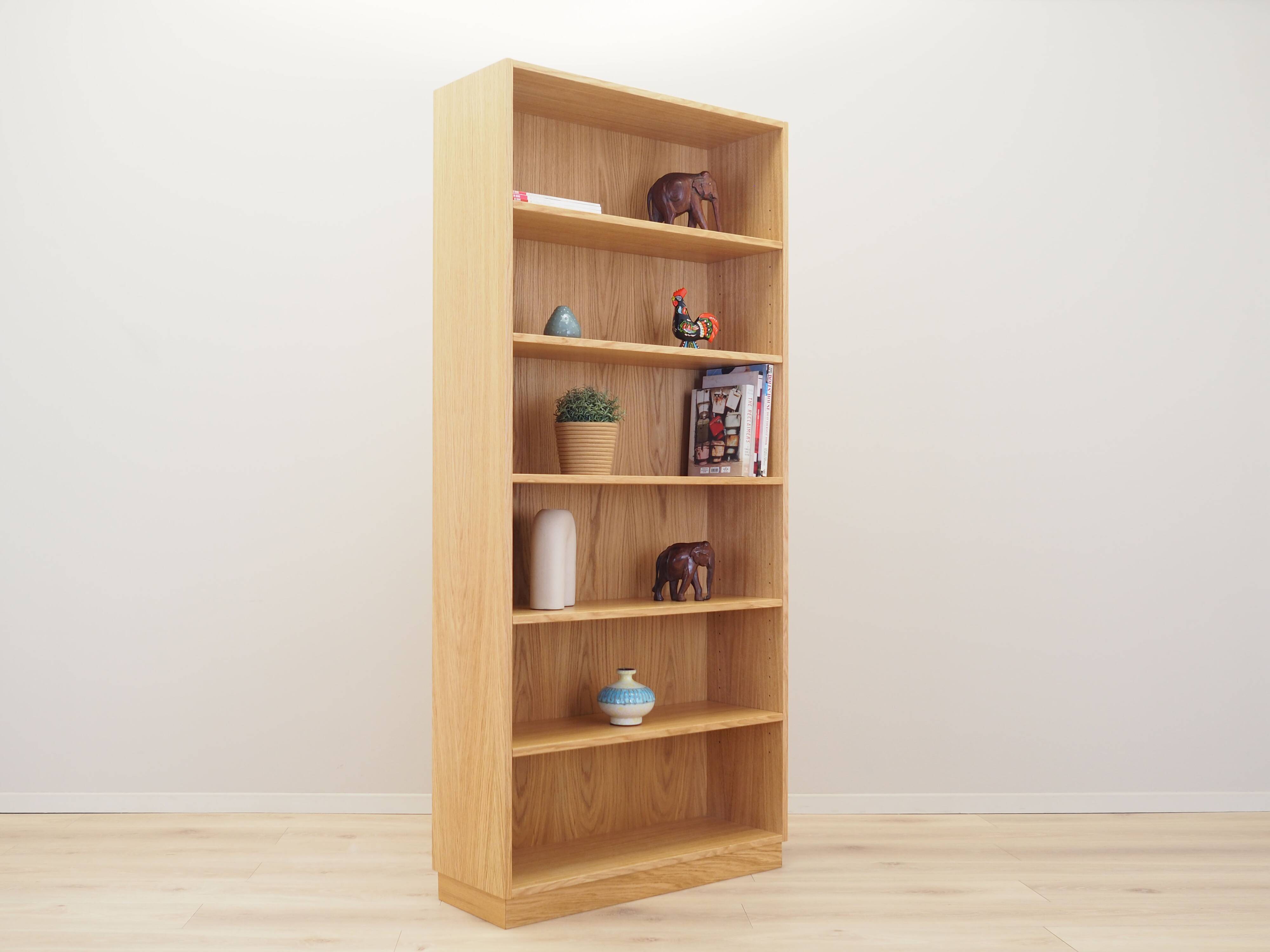 Oak bookcase, Danish design, 1990s, production: Denmark