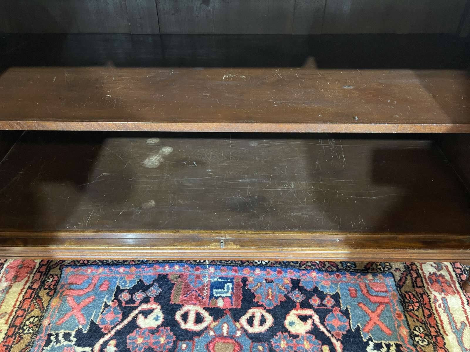 English buffet from the late 19th century in walnut.