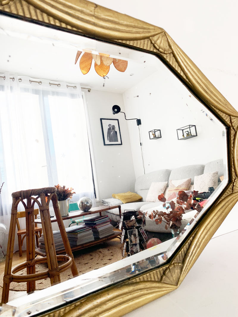 Mirror art deco - 73x44cm