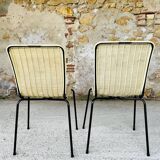 Pair of vintage garden chairs by Fantasia, circa 1950s