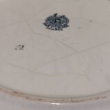 Old Moulin des loups dish Marie Louise iron earth model 29.5cm