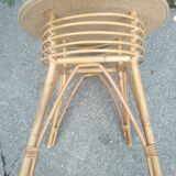 Rattan side table 1970