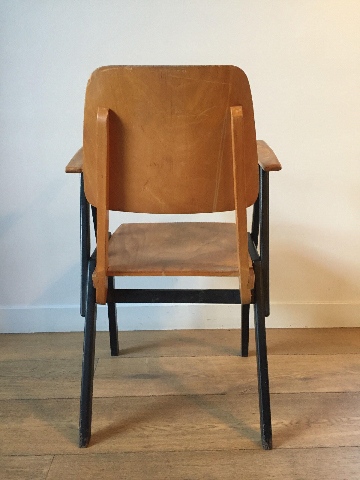 Lot of 6 modernist armchairs 1950 - 1960