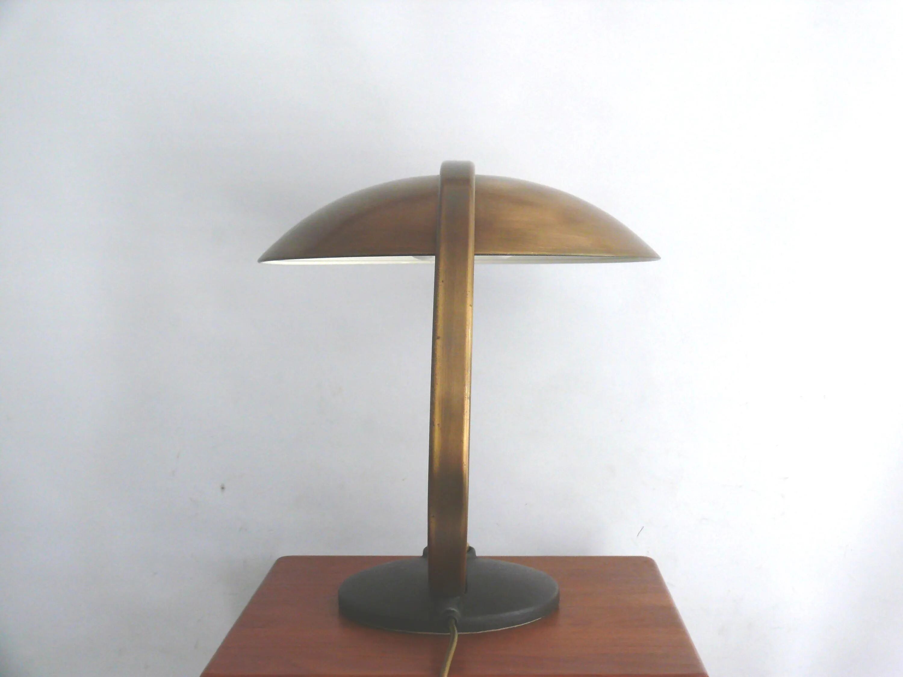 Lampe de table en laiton Modèle 7613, Hillebrand, années 1960