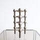 Candlesticks modular S22 by Caesar Stoffi & Fritz Nagel for BMF 1970 s, Set of 4
