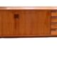 Enfilade vintage scandinave, enfilade en teck des années 60, 70