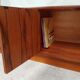Vtg Mid Century G Plan Fresco Teak Sideboard Danish Media Vinyl Storage Retro