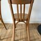 Duo of bistro chairs style Baumann vintage 40s-50s