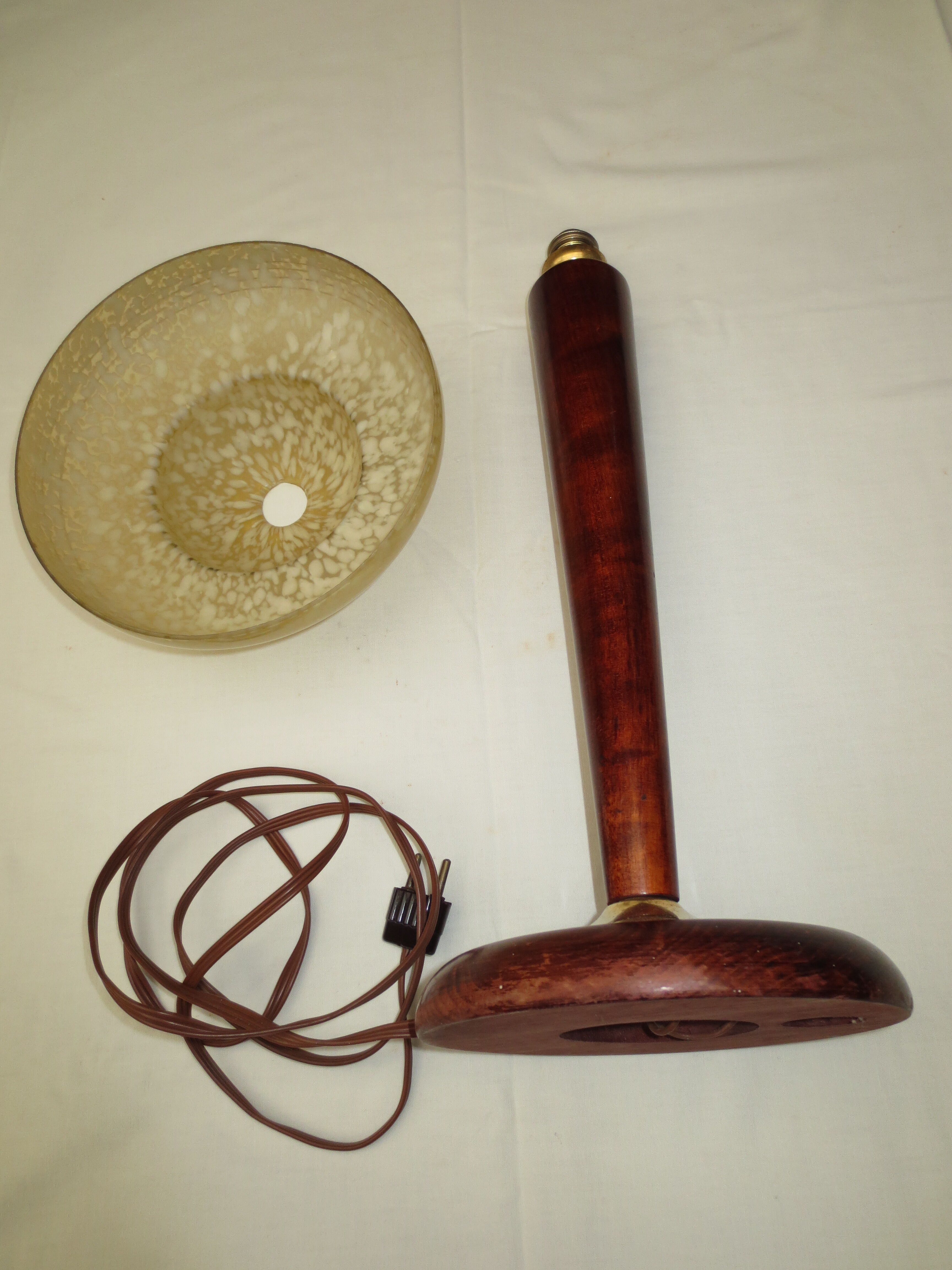 old art deco table lamp