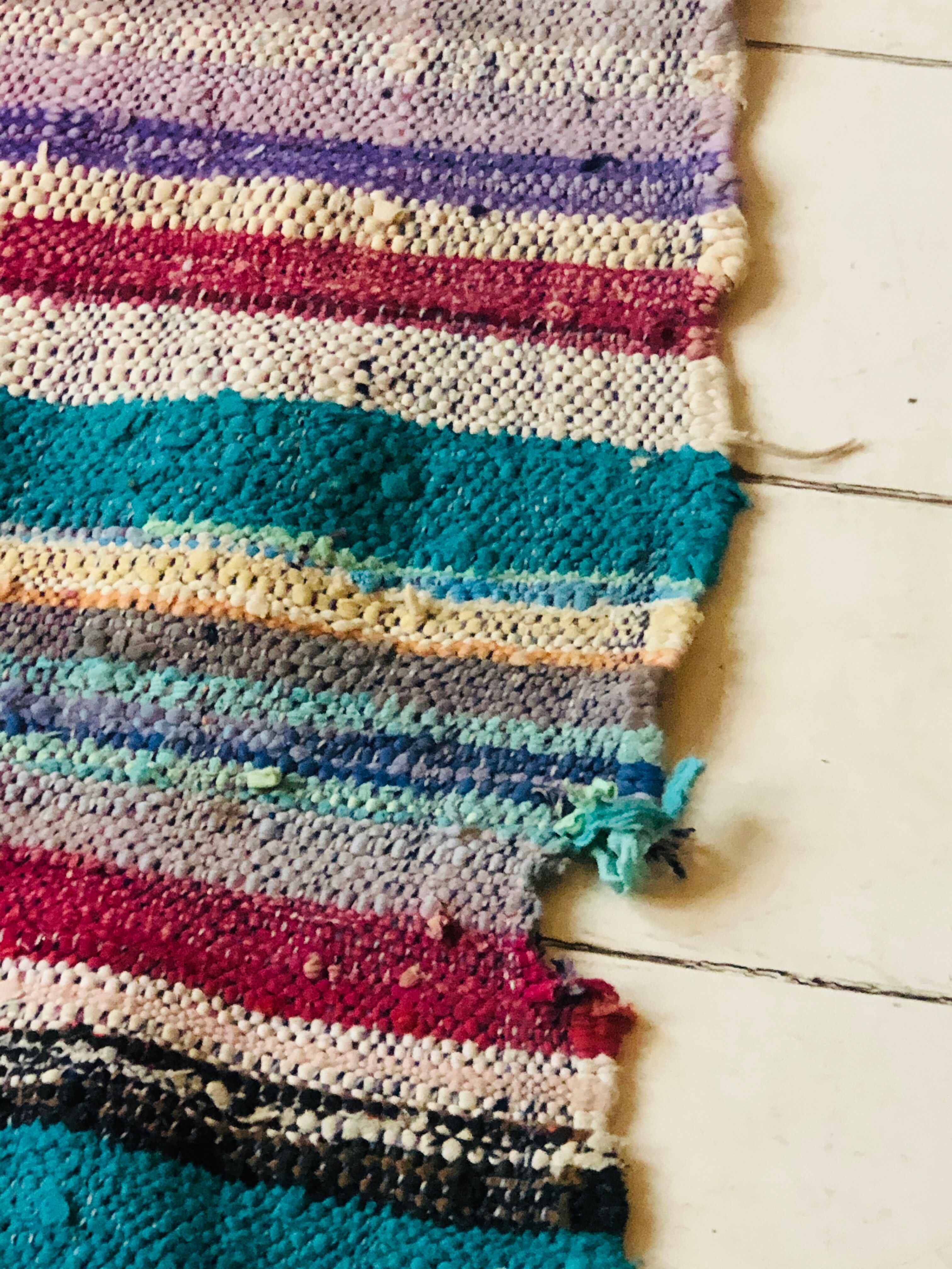 Vintage bohemian carpet 260x157cm