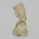 Sculpture Adolfo Cipriani (1880-1930) bust woman alabaster marble