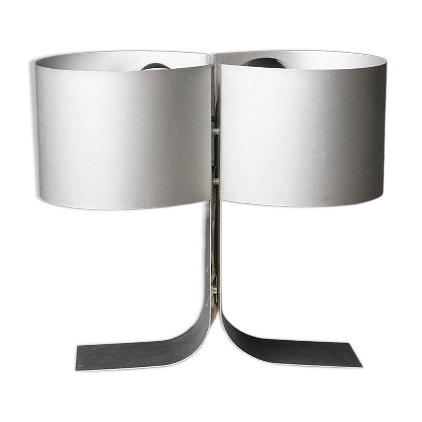 Aluminium Table Lamp by Giuliano Cesari for New Lamp, Italy, 1970s