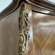 Louis XV style two-door wardrobe in rosewood.
