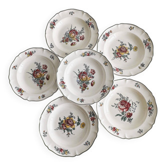 lot de 6 assiettes creuses Villeroy & Boch