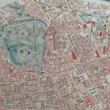 Map of London at the end of the 19th century
