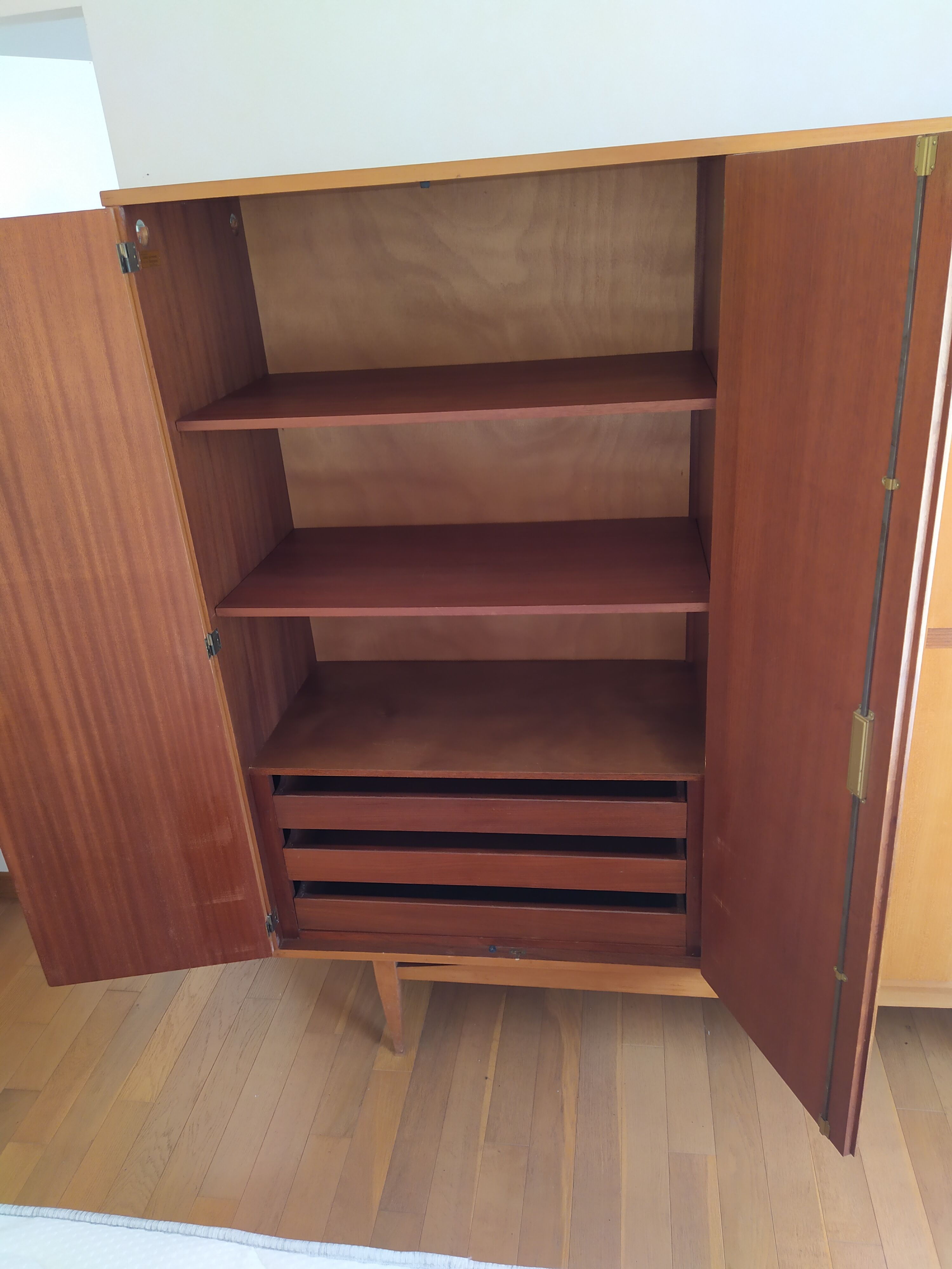 Vintage wardrobe by Guermonpretz for Magnani