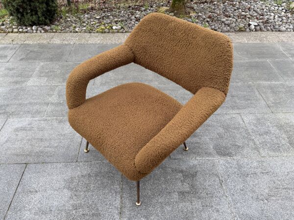 Lot de 2 fauteuils Attribué à Gastone Rinaldi pour Rima Italie Année 50