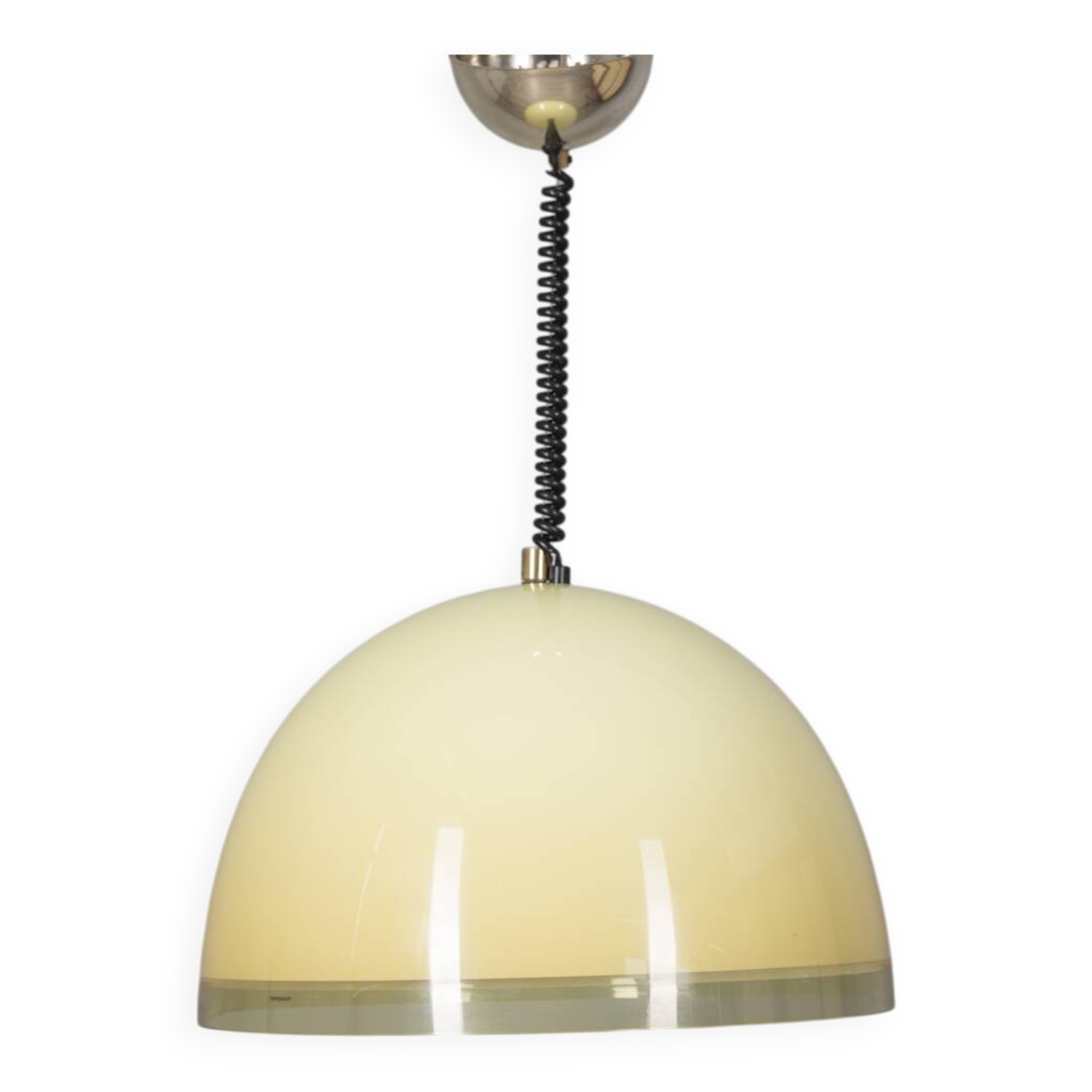 Vintage 1980s pendant lamp, baobab model, designed by iguzzini