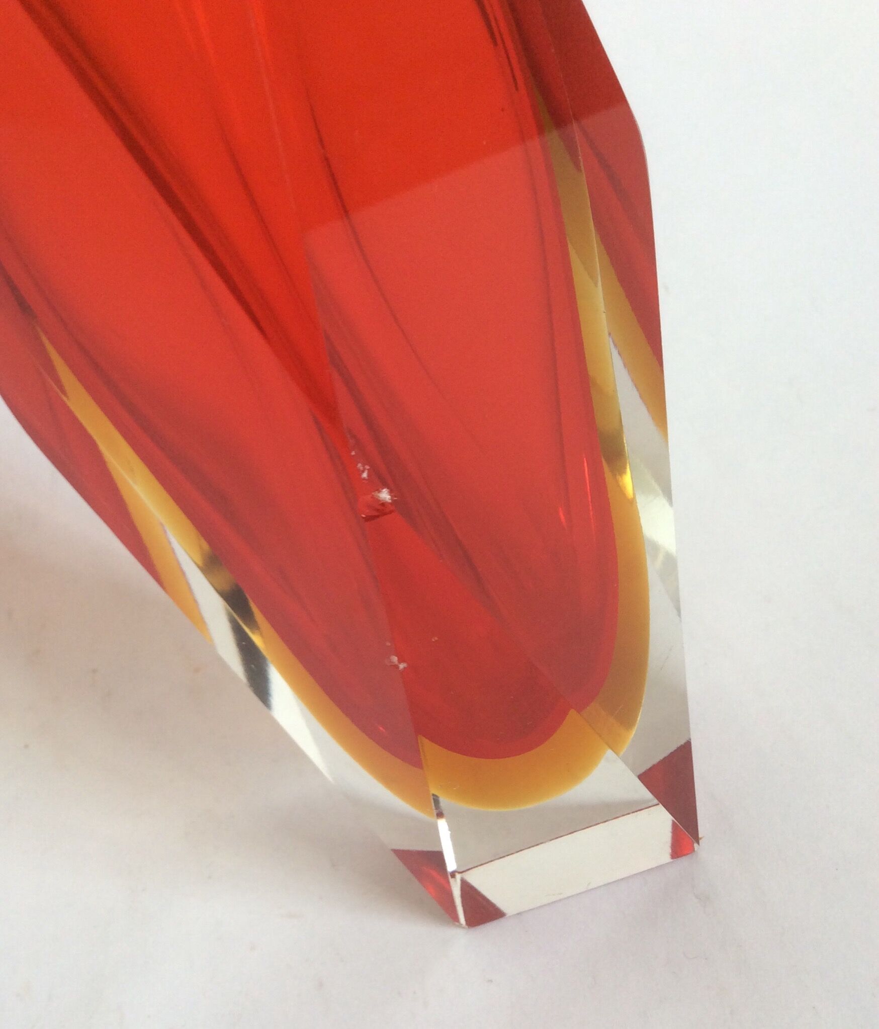 Glass Murano 60s vase