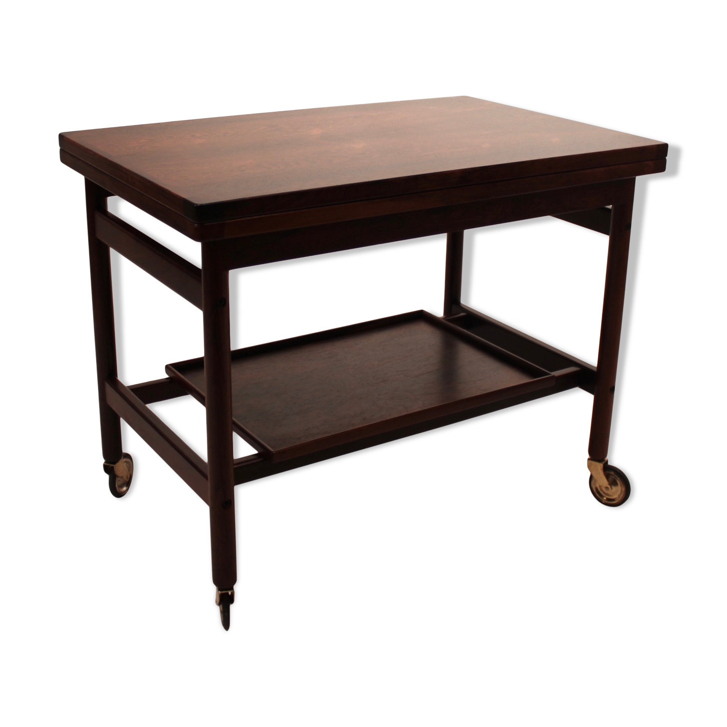 Desserte en bois de rose  danoise des années 1960