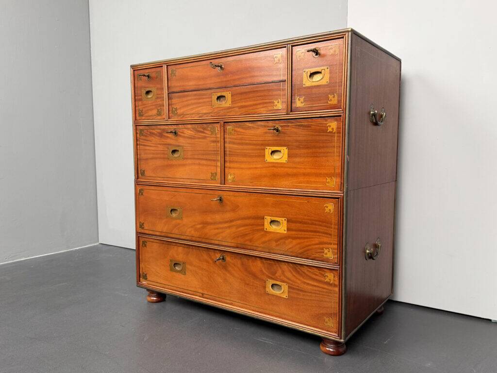 Ship’s chest with writing desk, England, 1940