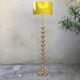Vintage floor lamp in brass balls
