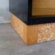 Buffet 1950 signed, lacquered black and sycamore