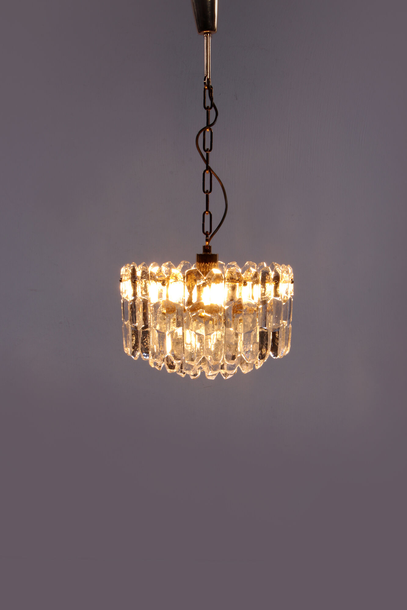 Regency style hanging lamp made of Murano glass by Kalmar, 1960 Austria
