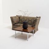 Two Seater Knole Sofa in Arts And Crafts Upholstery
