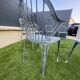 6 cast iron chairs from the 1950s
