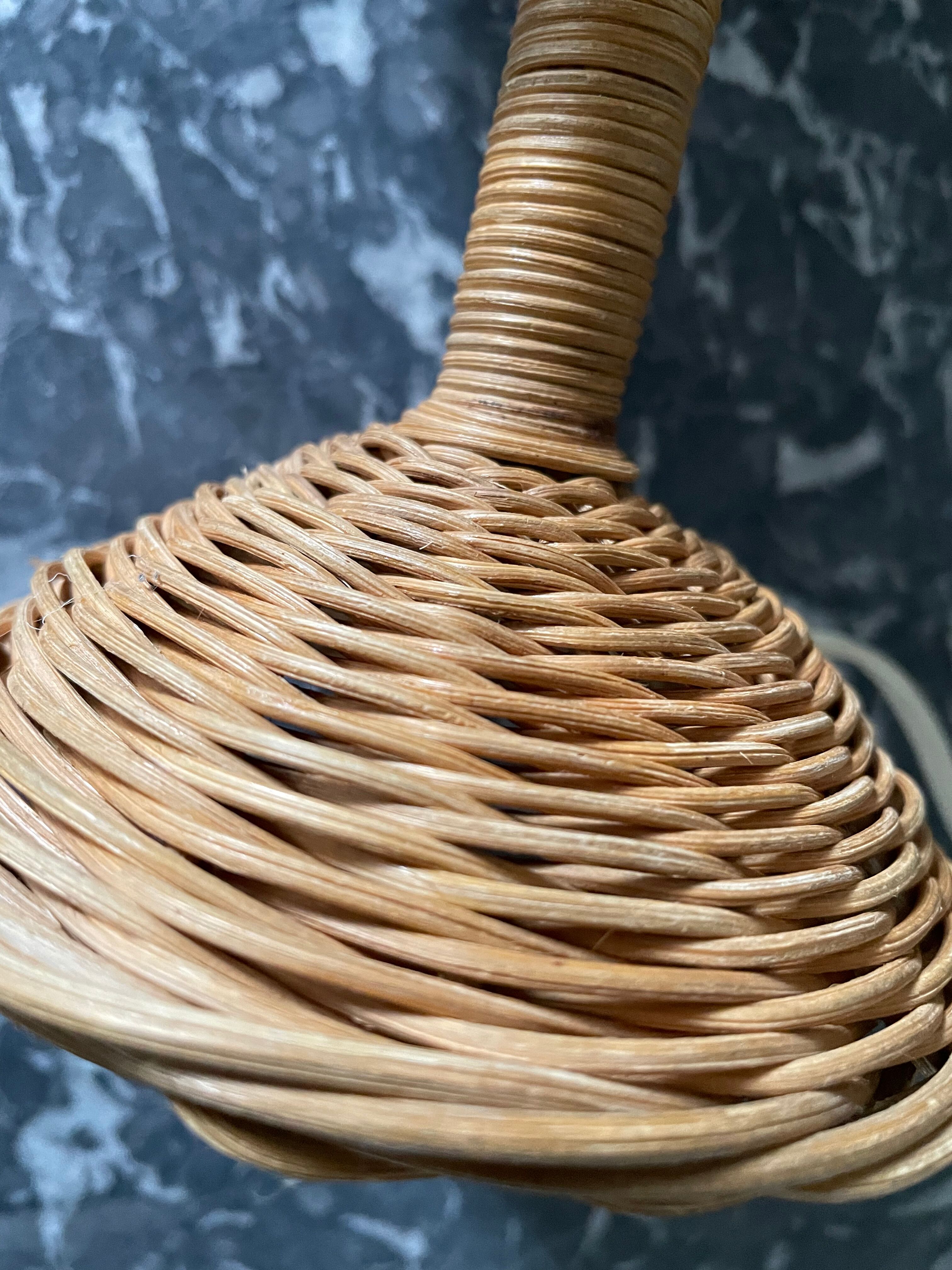 Lampe rotin