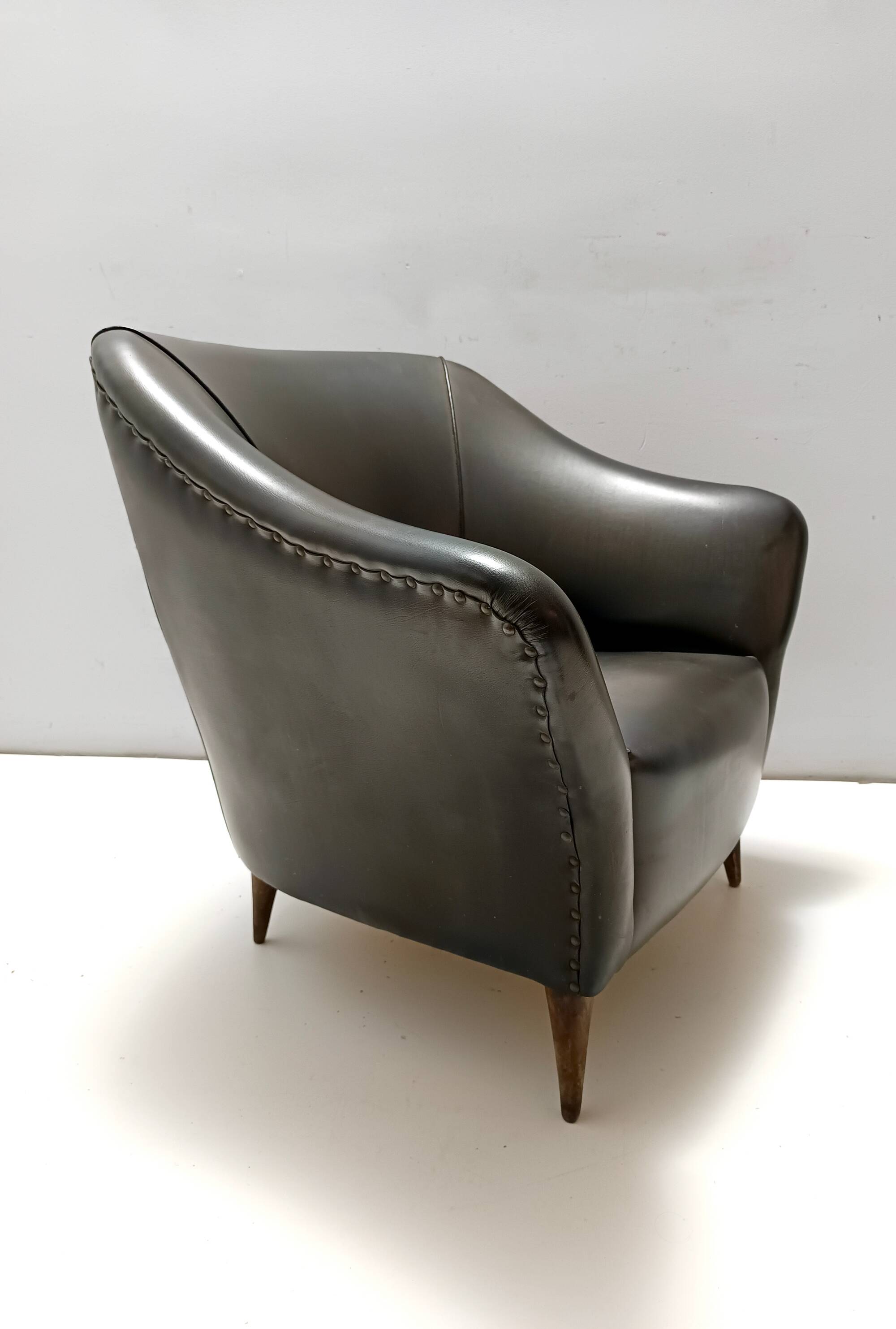Dark Grey Armchair