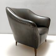 Dark Grey Armchair