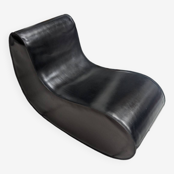 Kundalini leather fireside chair
