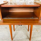 Vintage bedside, scandinavian style, circa 60