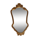 Baroque mirror in gilded wood
