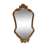 Baroque golden wood mirror