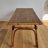 Table basse  rotin