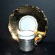 Precious cup in German porcelain and solid silver 835S BP Württemberg