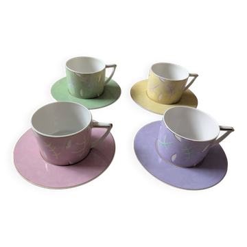 Porcelain tea service Letang Remy