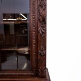 Carved library/sideboard, France, circa 1880.