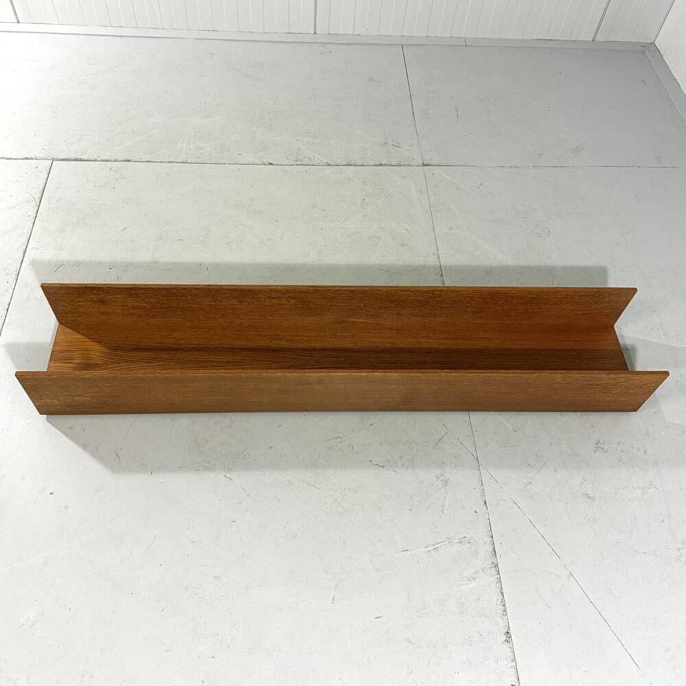 Wilhelm Renz teak wall shelf by Walter Wirz 1960's