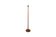 Scandinavian floor lamp in teak, Sweden, 190