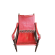Vintage leather safari chair