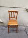 Vintage wooden bistro chair