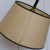 Floor lamp , scoubidou, and black painted metal