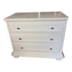 White chest of drawers