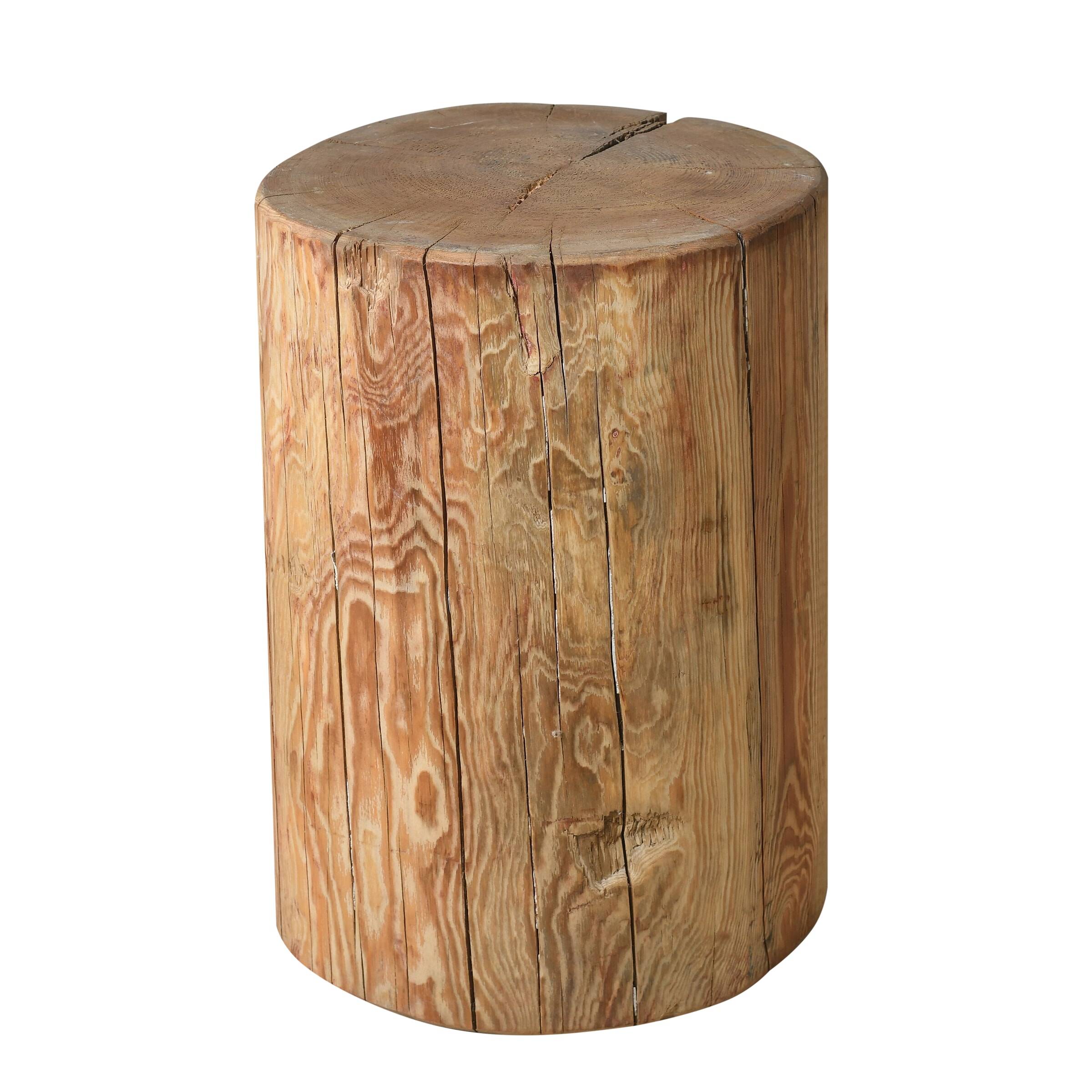 Hechi - Antique pine side table no. 10