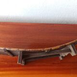 Wooden tray design of the 70s