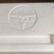 Set of 3 S22 candle holders and 9 vintage 1970 NAGEL modular candles in box.